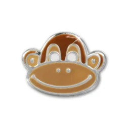 Kinder Ohrring Affe braun Silber Ohrstecker Kinderschmuck TW SDO8112N