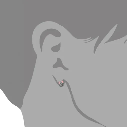 Kinder Ohrring Elefant Silber Ohrstecker Kinderschmuck TW SDO8107K