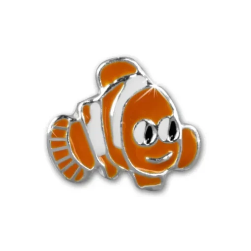Kinder Ohrring Fisch orange Silber Ohrstecker Kinderschmuck TW SDO8113O