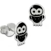 Kinder Ohrring Käuzchen Silber Ohrstecker Kinderschmuck TW SDO8100S