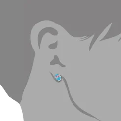 Kinder Ohrring Käuzchen Silber Ohrstecker Kinderschmuck TW SDO8100T