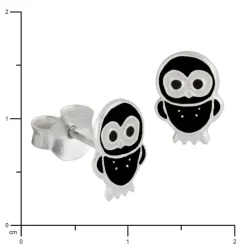 Kinder Ohrring Käuzchen Silber Ohrstecker Kinderschmuck TW SDO8100S