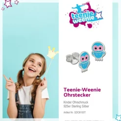 Kinder Ohrring Käuzchen Silber Ohrstecker Kinderschmuck TW SDO8100T