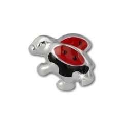 Kinder Ohrring Marienkäfer Silber Ohrstecker Kinderschmuck TW SDO213R