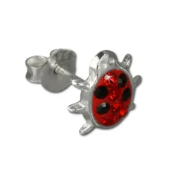 Kinder Ohrring Marienkäfer Silber Ohrstecker Ohrschmuck TW SDO8011R