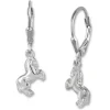 Kinder Ohrring Pferd 925er Silber Ohrhänger Kinderschmuck TW SDO583J