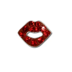 Kinder Ohrring Roter Mund 925er Silber Kinderschmuck TW SDO8017R