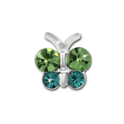 Kinder Ohrring Schmetterling grün Ohrstecker 925 Kinderschmuck TW SDO8014G