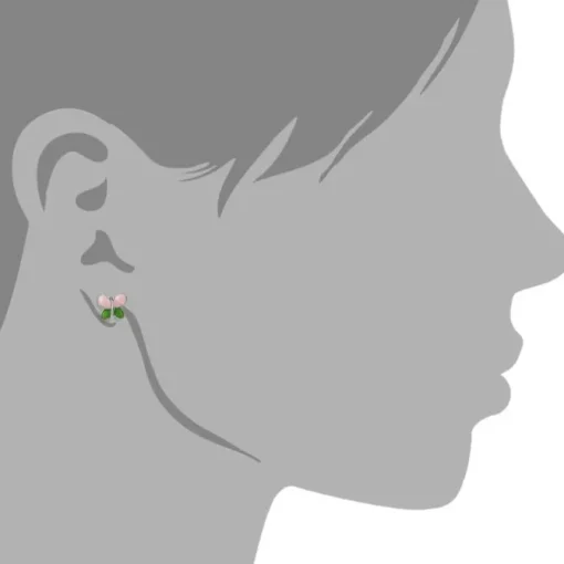 Kinder Ohrring Schmetterling Silber Ohrstecker Kinderschmuck TW SDO215A