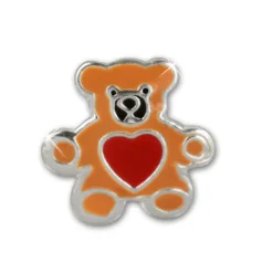 Kinder Ohrring Teddy braun Silber Ohrstecker Kinderschmuck TW SDO8104N