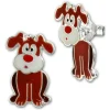 Kinder Ohrstecker Hund Dangle 925 Sterling Silber Kinderschmuck TW SDO8166N