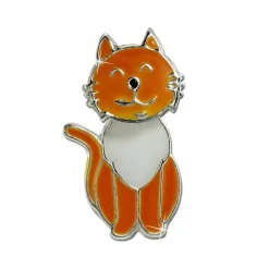 Kinder Ohrstecker Katze Dangle 925 Sterling Silber Kinderschmuck TW SDO8168O