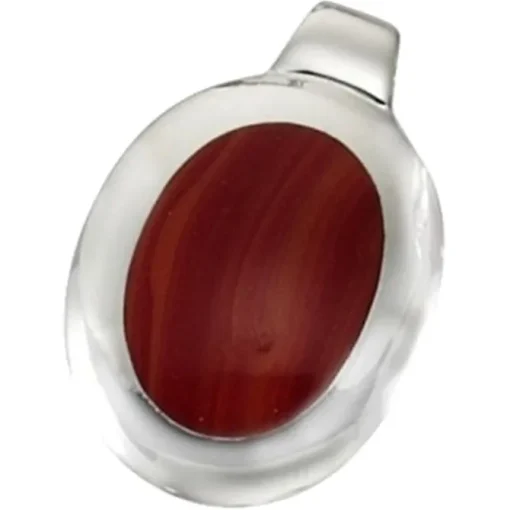 KISMA Schmuck Anhänger für Ketten rot Sterling Silber 925 KIH0111-014