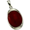 KISMA Schmuck Anhänger für Ketten rot Sterling Silber 925 KIH0112-015