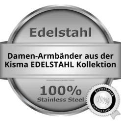 KISMA Schmuck Armband Edelstahl Stahlarmband bicolor KIA0130-003-19