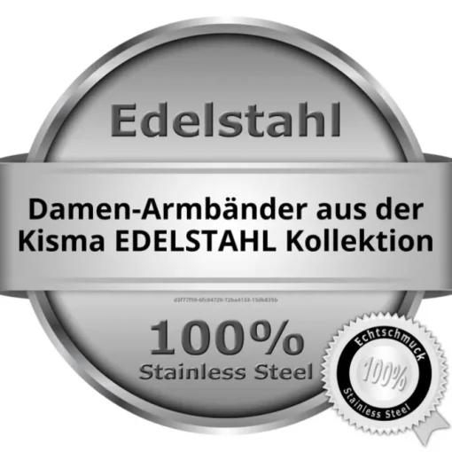 KISMA Schmuck Armband Edelstahl Stahlarmband Damen KIA0130-005-19