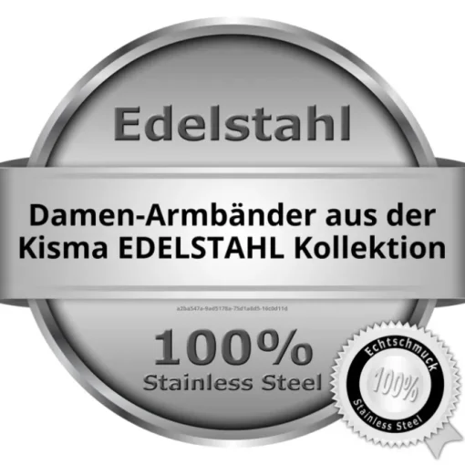 KISMA Schmuck Armband Edelstahl Stahlarmband Damen KIA0130-006-18