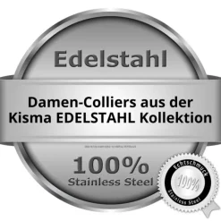 KISMA Schmuck Collier Engelsflügel Edelstahl KIK0128-008-60