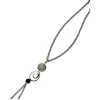 KISMA Schmuck Collier Halskette Onix Edelstahl KIK0129-008-45