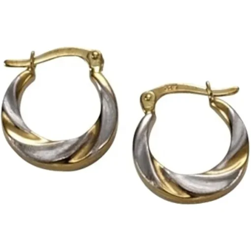 KISMA Schmuck Creolen Ohrringe Gold 375 KIO0125-006