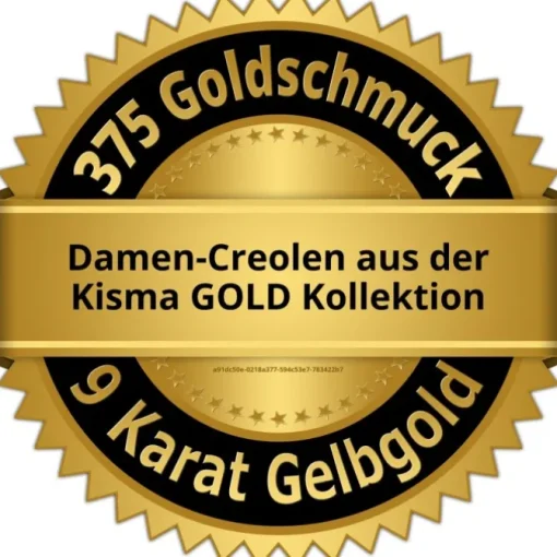 KISMA Schmuck Creolen Ohrringe Gold 375 KIO0125-006