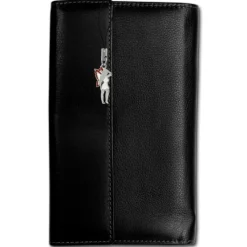 Leder schwarz XXL Portemonnaie Brieftasche Old River OPD715S