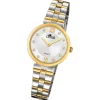 LOTUS Damen Armbanduhr Bliss 18542/3 Quarz Edelstahl silber gold UL18542/3