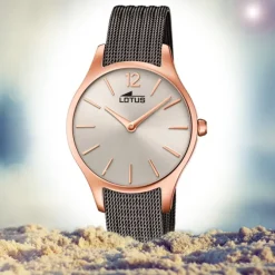 Lotus Damen Armbanduhr Bliss 18751/1 Analog Edelstahl schwarz UL18751/1