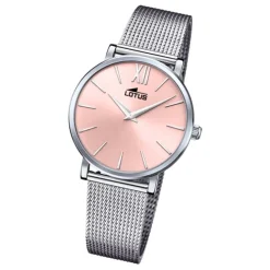 Lotus Damen Armbanduhr Smart Casual 18731/2 Analog Edelstahl silber UL18731/2