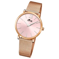 Lotus Damen Armbanduhr Smart Casual 18733/1 Analog Edelstahl rosegold UL18733/1