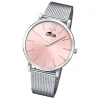 Lotus Damen Armbanduhr Smart Casual 18728/2 Analog Edelstahl silber UL18728/2
