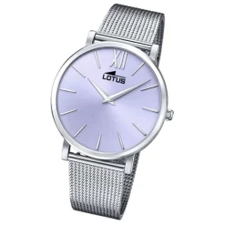 Lotus Damen Armbanduhr Smart Casual 18728/3 Analog Edelstahl silber UL18728/3