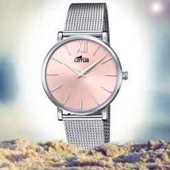 Lotus Damen Armbanduhr Smart Casual 18731/2 Analog Edelstahl silber UL18731/2