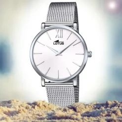 Lotus Damen Armbanduhr Smart Casual 18731/1 Analog Edelstahl silber UL18731/1