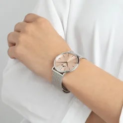 Lotus Damen Armbanduhr Smart Casual 18728/2 Analog Edelstahl silber UL18728/2
