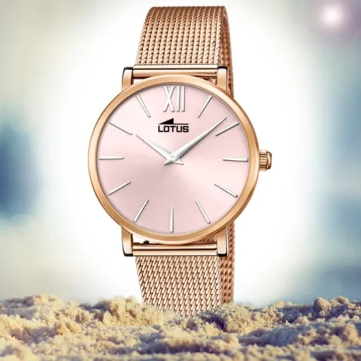 Lotus Damen Armbanduhr Smart Casual 18733/1 Analog Edelstahl rosegold UL18733/1