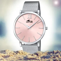 Lotus Damen Armbanduhr Smart Casual 18728/2 Analog Edelstahl silber UL18728/2