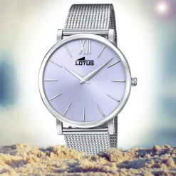 Lotus Damen Armbanduhr Smart Casual 18728/3 Analog Edelstahl silber UL18728/3