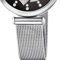 LOTUS Damen Armbanduhr Zirkonias 18615/4 Edelstahl silber UL18615/4