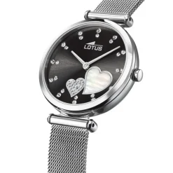 LOTUS Damen Armbanduhr Zirkonias 18615/4 Edelstahl silber UL18615/4