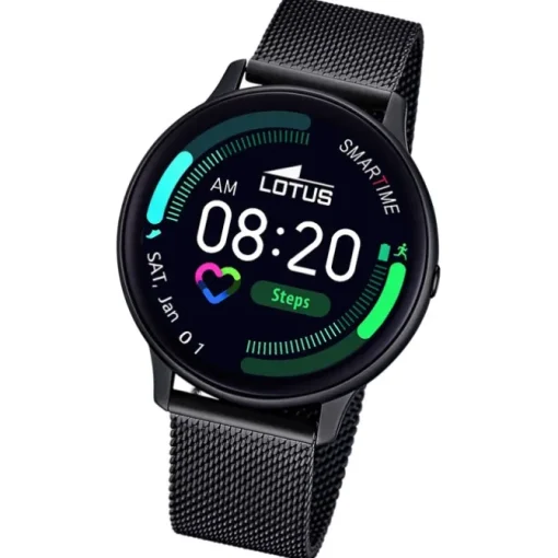 Lotus Damenuhr Edelstahl schwarz Lotus Multifunktion Armbanduhr UL50016/A