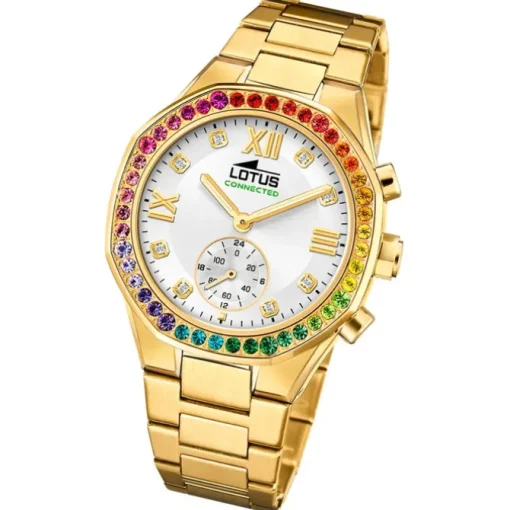 Lotus Damenuhr Edelstahl gold Lotus Classic Armbanduhr UL18925/5