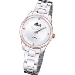 Lotus Damenuhr Edelstahl silber Lotus Classic Armbanduhr UL18795/1