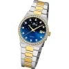 Lotus Damenuhr Edelstahl silbergold Lotus Classic Armbanduhr UL18886/3