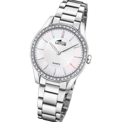 Lotus Damenuhr Edelstahl silber Lotus Classic Armbanduhr UL18796/1