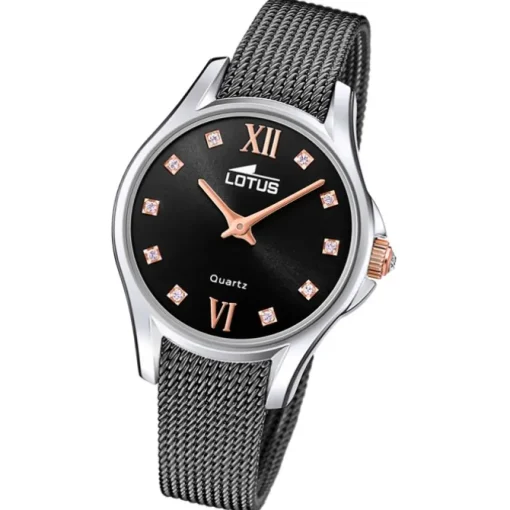 Lotus Damenuhr Edelstahl grau Lotus Classic Armbanduhr UL18799/3