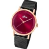 Lotus Damenuhr Edelstahl schwarz Lotus Classic Armbanduhr UL18880/1