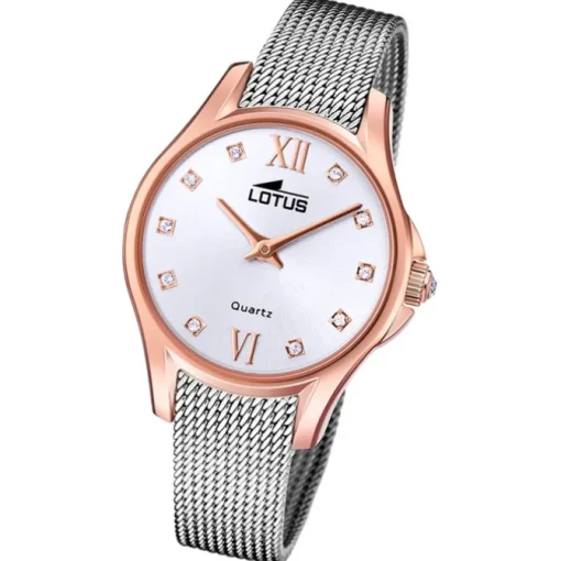 Lotus Damenuhr Edelstahl silber Lotus Classic Armbanduhr UL18824/1