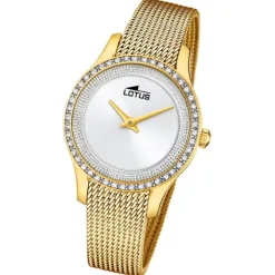 Lotus Damenuhr Edelstahl gold Lotus Classic Armbanduhr UL18827/1