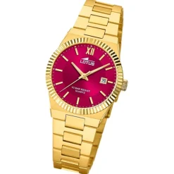 Lotus Damenuhr Edelstahl gold Lotus Classic Armbanduhr UL18840/2